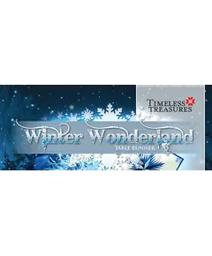Winter Wonderland Snowflakes Table Runner Pattern Judy Niemeyer