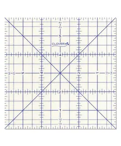 Clover Large Hot Ruler Pressing Tool 6" Square SEE VIDEO