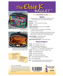 Elsie K Baglet by Studio Kat Designs