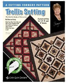 Trellis Setting Pattern by Cozy Quilt Designs