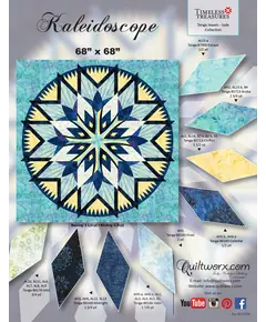 Kaleidoscope Quilt Pattern by Judy Niemeyer