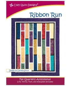 Ribbon Run Pattern by Cozy Quilt Designs