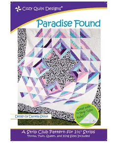 Paradise Found Pattern by Cozy Quilt Designs - Image of Pattern Cover