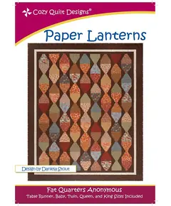 Paper Lanterns Pattern by Cozy Quilt Designs - Image of Pattern Cover