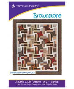Brownstone Pattern by Cozy Quilt Designs