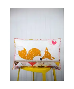 Foxies Applique Cushion Pattern by Claire Turpin 2 Sizes Included