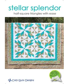 Stellar Splendor Pattern by Cozy Quilt Designs