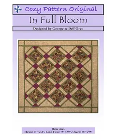 In Full Bloom Pattern by Cozy Quilt Designs