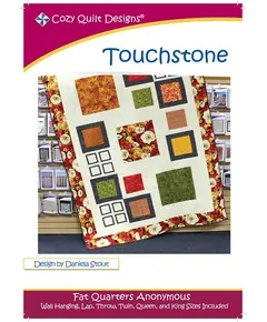 Touchstone Pattern by Cozy Quilt Designs - Image of Pattern Cover