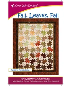 Fall, Leaves, Fall Pattern by Cozy Quilt Designs