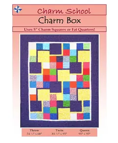 Charm Box Pattern by Cozy Quilt Designs