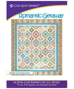 Romantic Getaway Pattern  by Cozy Quilt Designs - Image of Pattern Cover