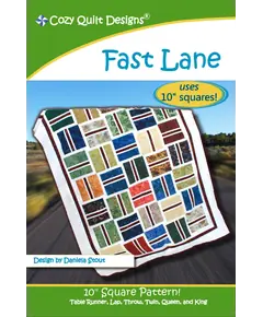 Fast Lane Pattern by Cozy Quilt Designs