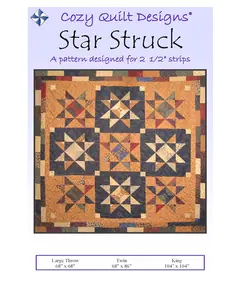 Star Struck Pattern by Cozy Quilt Designs - Image of Pattern Cover