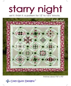 Starry Night Pattern by Cozy Quilt Designs