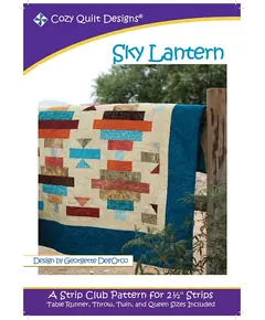 Lucky Charms Pattern by Cozy Quilt Designs - Image of Pattern Cover