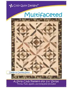 Multifaceted Pattern by Cozy Quilt Designs - Image of Pattern Cover
