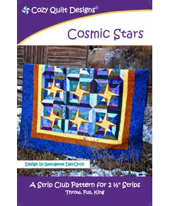 Cosmic Stars Pattern by Cozy Quilt Designs