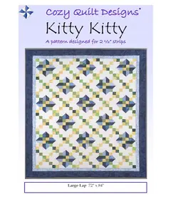 Kitty Kitty Quilt Pattern by Cozy Quilt Designs