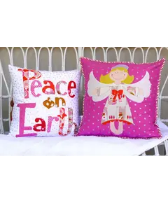 Angel  Delight Applique Cushion Pattern by Claire Turpin 2 Designs Included