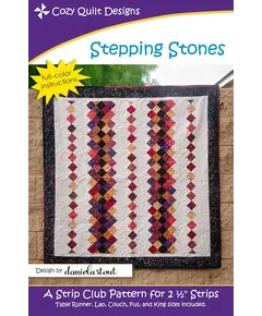 Stepping Stones Pattern by Cozy Quilt Designs - Image of Pattern Cover