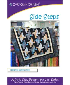 Side Steps Pattern by Cozy Quilt Designs - Image of Pattern Cover