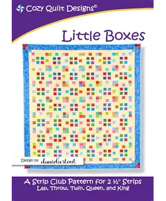 Little Boxes Pattern by Cozy Quilt Designs