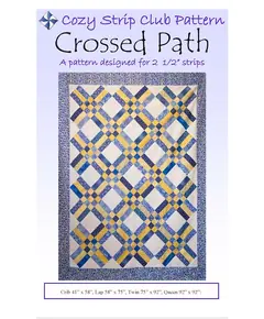 Crossed Path Pattern by Cozy Quilt Designs