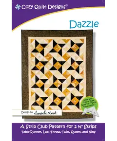 Dazzle Quilt Pattern Pattern by Cozy Quilt Designs