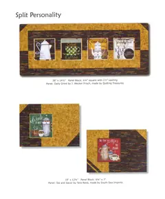 Panel Play Pattern Book by Cozy Quilt Designs - Inspiration 3