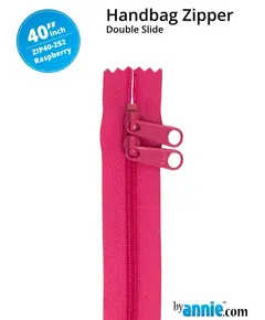 By Annie 40 Inch Handbag Zipper Raspberry - See Video