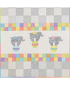 Colorful Quilts for Kids by Scott A Flanagan - Bouncing Babies Crib Quilt Pattern