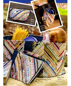 Save the Selvages Pattern Book by Cozy Quilt Designs - Inspiration 1