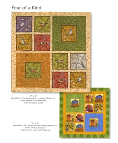 Panel Play Pattern Book by Cozy Quilt Designs - Inspiration 2