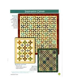Strip Six Quilt Block Pattern Book by Cozy Quilts - Inspiration 2