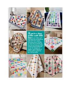 Time Saving Charm Quilts Pattern Book by Various Designers - Back Cover