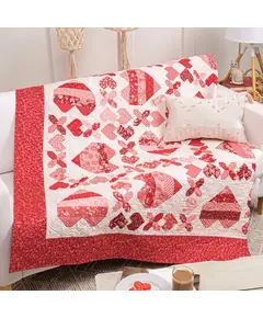 Jelly Roll Quilts for All Seasons by Scott A Flanagan - With Love Quilt Pattern