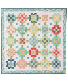 Perfect Precut Quilts Pattern Book by Various Designers - Posy Patch Quilt