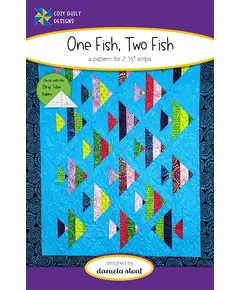 1 Fish 2 Fish Quilt Pattern by Cozy Quilt Designs - Cover