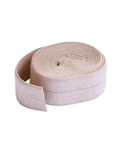 Fold Over Elastic 20mm x 1 Yard Natural By Annie