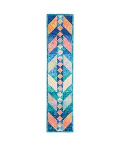 Perfect Precut Quilts Pattern Book by Various Designers - March of Diamonds Table Runner