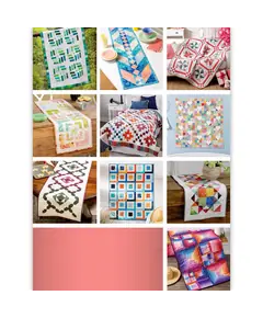 Perfect Precut Quilts Pattern Book by Various Designers - Back Cover