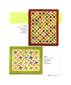 Fat Quarters Anonymous Pattern Book by Cozy Quilt Designs - Friend in Hand 2