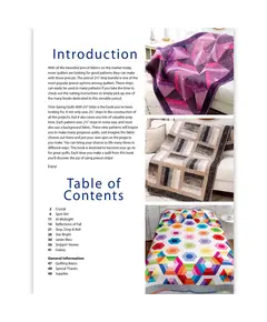 Time Saving Quilts with 2.5 Inch Strips Pattern Book by Various Designers - Introduction Page