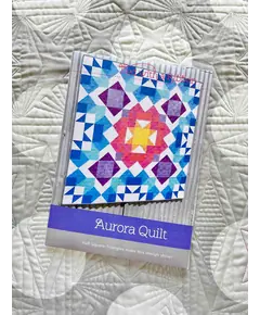 Aurora Quilt Pattern by Tied With A Ribbon - Image of actual Pattern