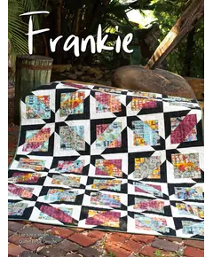 Stripology Quickies Book by GE Designs Gudrun Erla - Frankie Quilt Completed