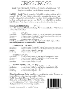 - Pattern Requirements