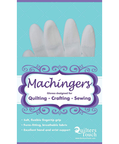 Machingers Quilting Gloves in package