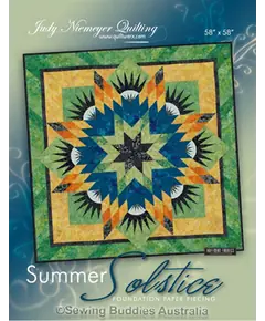 Summer Solstice Quilt Pattern by Judy Niemeyer
