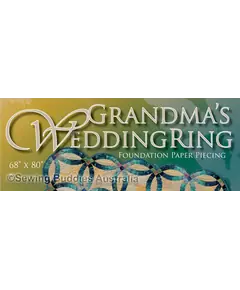 Grandma's Wedding Ring Quilt Pattern by Judy Niemeyer
